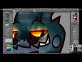 awesomenauts speedpaint leon the chameleon