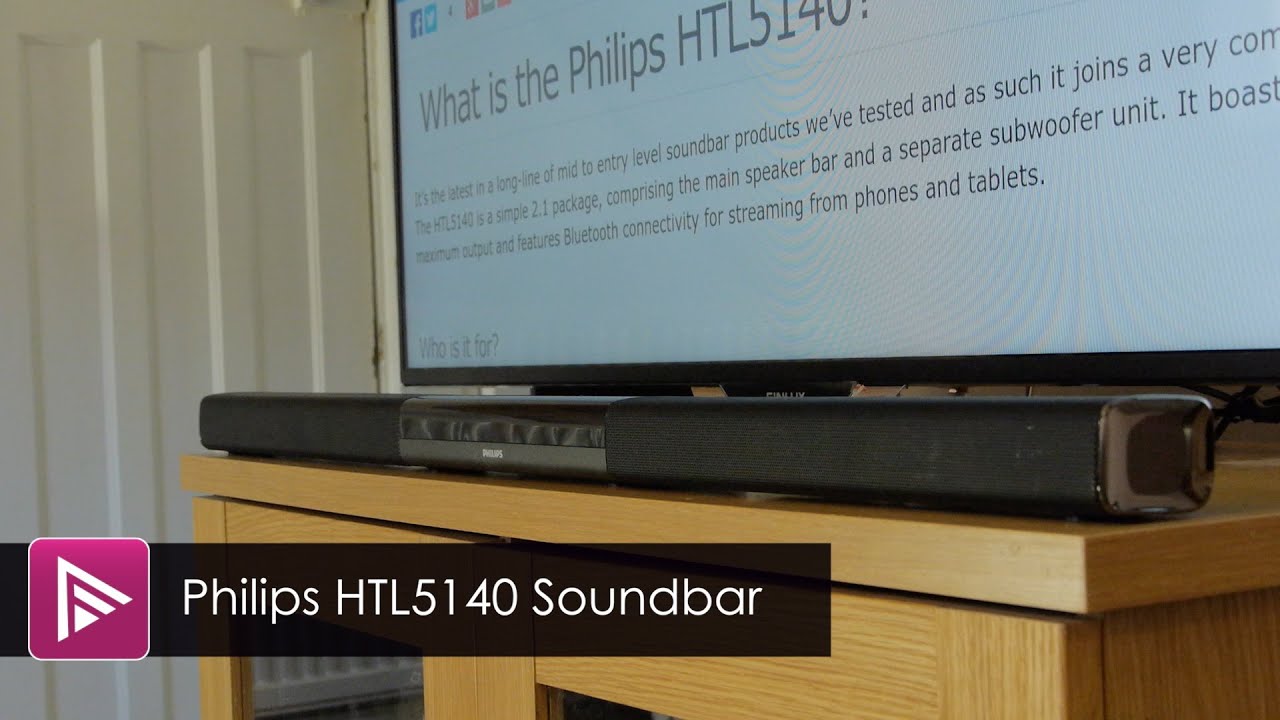 Philips Htl5140 Soundbar Review Youtube
