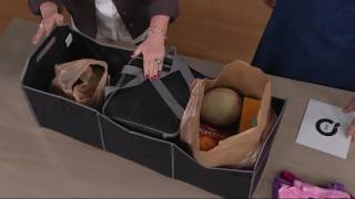 Sachi Insulated Trunk Organizer with Dividers on QVC