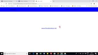 Simple Responsive Navigation Menu Using HTML, CSS and BOOTSTRAP 4