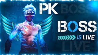 PK BOSS IS LIVE 🔴 CUSTOM ROOM 🔥 #live