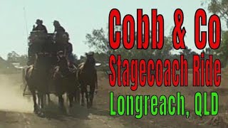 Outback Pioneers Cobb \u0026 Co Stagecoach Tour - Longreach, Queensland, Australia