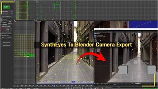 3D Camera Tracking With Syntheyes Blender Tutorial | Syntheyes To Blender Camera Export