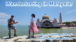 Wanderlusting in Malaysia 2 - Kuala Lumpur to Genting Hills to Taman Negara to Malacca #malaysia