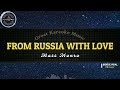 From Russia With Love (KARAOKE) Matt Monro