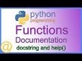 Python - Function Documentation using docstring and help() - Code Example - Learn Python Coding