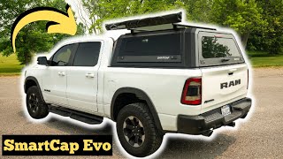 The ULTIMATE Truck Bed Cap the Smartcap EVO Adventure on the Ram Rebel!