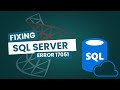 Fixing SQL Server Error 17051 | Troubleshooting Guide