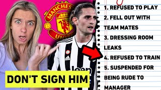 This Is Why Man United Must Avoid Rabiot😱 Every Off Field Scandal He Started🤬