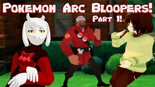 Pokemon Arc Bloopers! Part 1! VRchat funny moments!