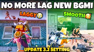 NO MORE LAG IN NEW BGMI?? 3.2 UPDATE WITH NEW GRAPHICS🔥TOP 5 NEW FEATURES NEW UPDATE 3.2
