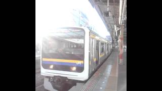 209系2100番台マリC416編成＋マリC420編成千葉発車