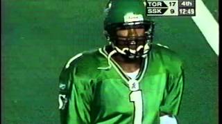 CFL 2004 TORONTO ARGONAUTS AT SASKATCHEWAN ROUGHRIDERS