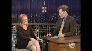 Marg Helgenberger on Conan O'Brien 2003