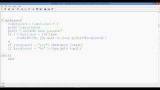 Just Basic Tutorial 11 - Timer Command