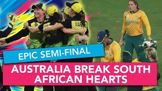 Relive Australia's thrilling semi-final win | Women's T20 World Cup