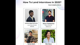 How To Land Interviews in 2025? Data Analytics edition