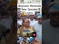 mojisola meranda new speaker lagos.. shortvideo tinubu trending reels viralvideo trend youtube