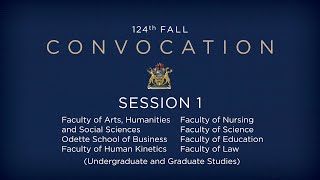 2025 Fall Convocation - Session 1