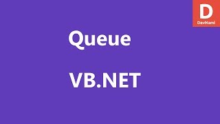 VB.Net Queue Data Structure