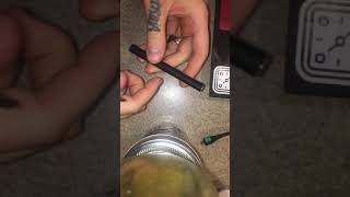 Popping Dan Bilzerians Ignite CBD Disposable Vape Pen’s Top \u0026 Mouth Piece to see whats inside