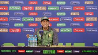 Aaqib Javed | Pakistan | Pakistan V Bangladesh | ICC Champions Trophy | Pre-Match Press Conference