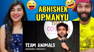 Abhishek Upmanyu Team Animals - Stand-Up Comedy by Abhishek Upmanyu Reaction Video !!