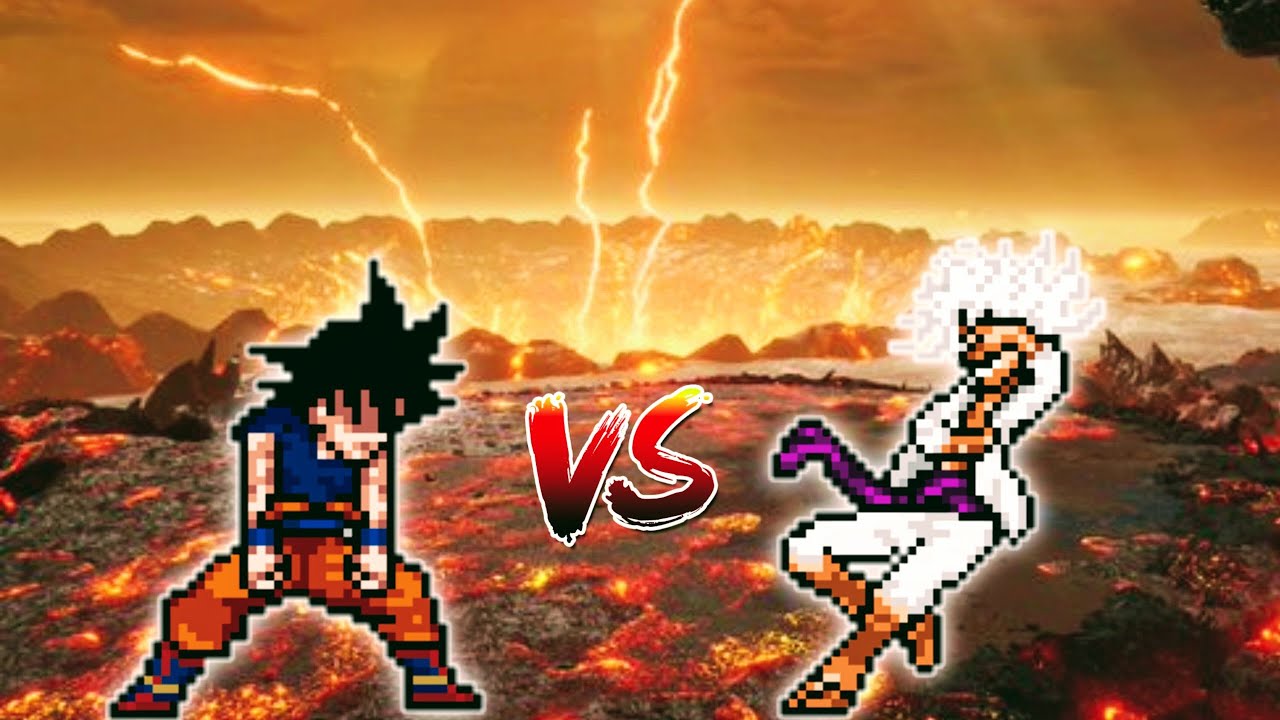 Gear Five Luffy Vs Goku At Roscoe Ramirez Blog