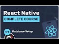 Complete React Native Tutorial #21 - Database Setup (Appwrite)