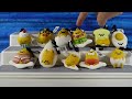 gudetama the lazy egg monogram figural bag clip blind bag opening