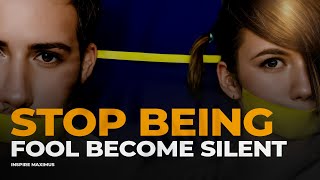 10 BENEFIT OF BEING SILENT POWER of SILENCE  | Silence In Stoicism ⁉️| Best Motivational Video.