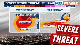 Severe Weather Returns, Set To Strike Millions Across Midwest