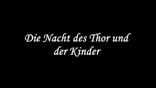 Das Julfest | Nr .7 | Die Nacht des Thor und der Kinder | 26. Dez. |