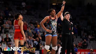 Tamyra Mensah-Stock clinches Olympic spot with trials win | NBC Sports
