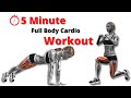 5-Minute Full Body Cardio Workout | Weights Done Right!