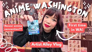 Anime Washington Artist Alley Vlog | FIRST Time Visiting and Selling My Art in the Evergreen State!