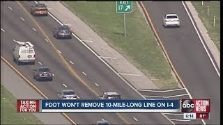 FDOT won't remove mysterious I-4 paint