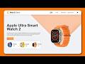 🔥PRO Smartwatch Ecommerce Website  using ReactJS and Tailwind CSS | Design The Perfect Hero Section