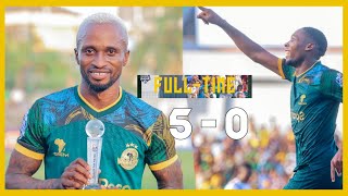 FULL TIME: YANGA 5 - 0 FGT | MAGOLI YOTE MAKALI | PACOME NA MZIZE WAITEKA SHOO YOTE| TAZAMA.