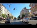 ankara 4k60fps cebeci dikimevi ve mamak ta sürüş driving around cebeci dikimevi and mamak