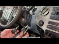 how to program a 2011 2016 ford f250 f550 remote key super duty key fob programming f350 f450