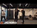 jeetkunedo 절권도 후벗을 통한 상대의 사각 잡기 및 밸런스와 중심 통제