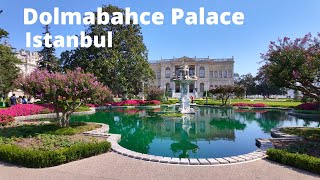 Dolmabahce Palace, Istanbul Walking Tour | 4K HD (60fps)