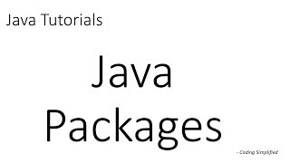 Java Tutorials: Packages in Java