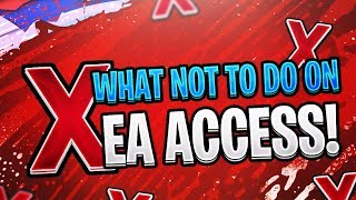 WHAT NOT TO DO ON EA ACCESS!! ⚠ - FIFA 20 Ultimate Team