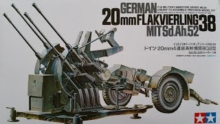 Tamiya 1/35 German 20mm Flakvierling 38 \