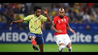 Colombia vs Chile (resumen) - Amistoso Internacional 2019