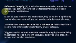 12- SQL Server Databases : Referential integrity