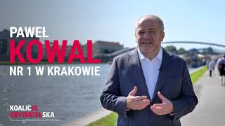 Głosujmy 13 X - Paweł Kowal | nr 1 w Krakowie