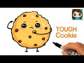 How to Draw a Tough Cookie 💪🍪Cute Food Pun Art